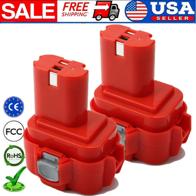 #ad 2PACK 9.6 Volt For Makita NI MH Battery PA09 6222D 9100 9120 9122 9133 9134 9135 $26.49
