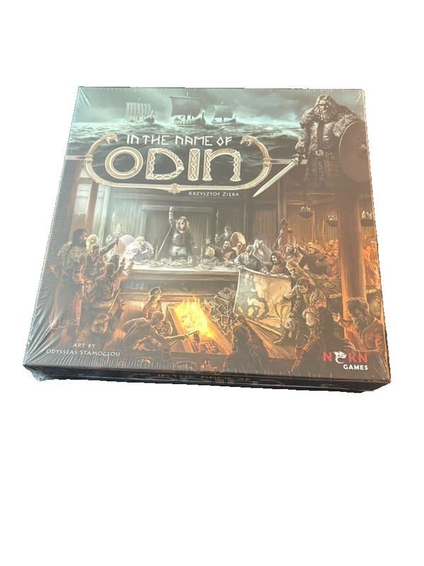 In The Name of Odin Kickstarter Board Game Factory Sealed New Zira