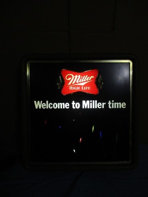 ヴィンテージ Miller high life バウンスボールモーションサイン Check out this rare 1960 Miller High Life Bouncing Ball beer sign