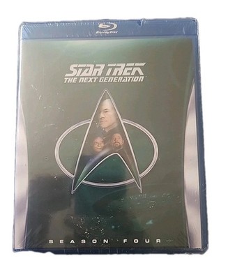 Star Trek The Next Generation Season 4 Blu Ray Factory Wrapped 