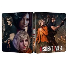 Custom Made Limited Edition Resident Evil 4 Remake Final Steelbook Case New