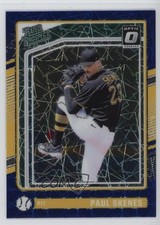 2024 Panini Donruss Optic Rated Prospects Blue Velocity Prizm Paul Skenes 0rd2
