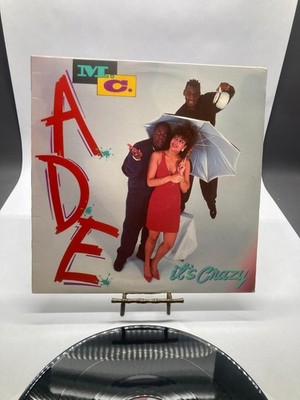 MC ADE It's Crazy / How Much Can You Take 12'' Vinyl LP 1990 4S Record FS-5635-1