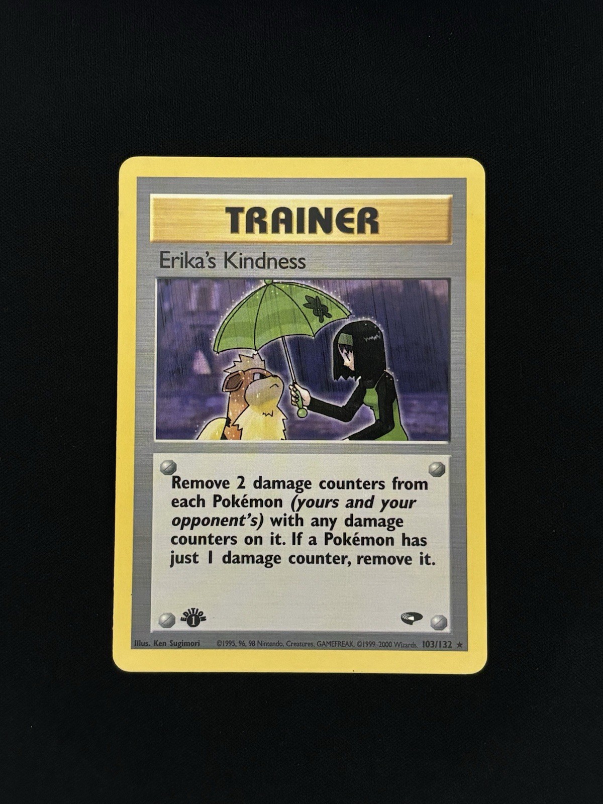 NM - Near Mint Erika's Kindness 103/132 Gym Challenge Regular First Edition