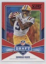 2018 Score NFL Draft Red Derrius Guice #21 0s0