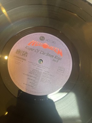 HELLOWEEN - KEEPER OF THE SEVEN KEYS PT 2  1988 VINYL NOISE- NM