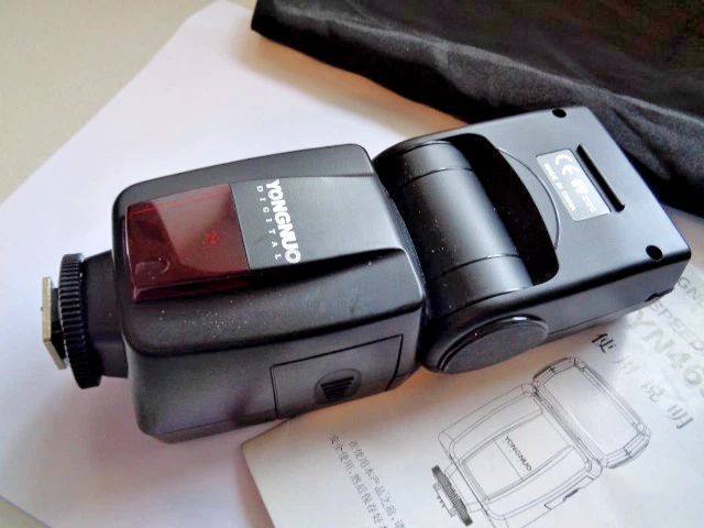 YONGNUO DIGITAL SPEEDLITE YN465 Flashgun 6v for Nikon TTL Digital cameras Used - Image 3 of 4