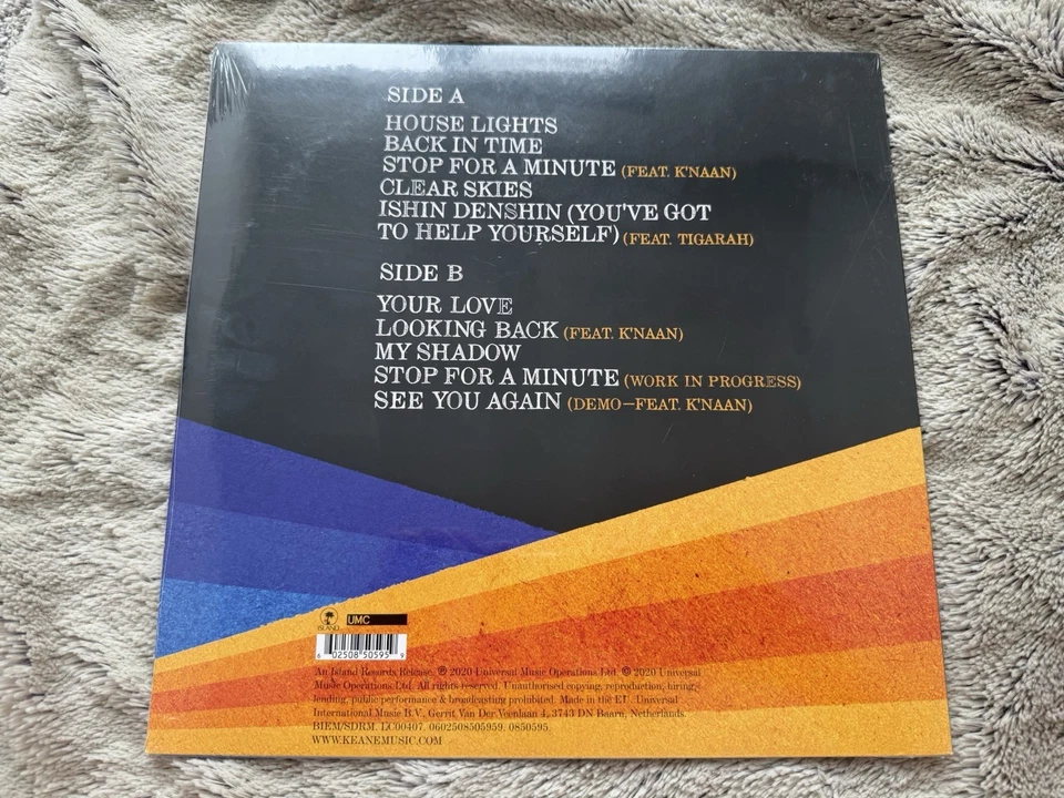 KEANE NIGHT TRAIN LP RSD UK Orange Vinyl MINT PRISTINE New Seal - Image 2 of 2