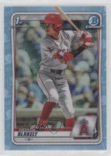 2020 Bowman Draft Chrome Sky Blue Refractor Werner Blakely #BD-128 0o6v