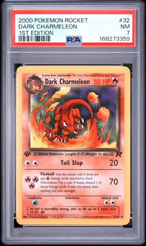 Dark Charmeleon (1st Edition) graded PSA 7 for sale on eBay