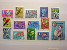 ST HELENA 1961-5 DEFINITIVE SET 14 FINE USED SG176-89