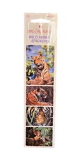 HTF Vintage Mrs Grossman's Wild Animal Stickers - Tiger