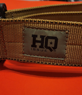 HQ Issue Tacticle Nylon Belt And Buckle With Side Release Tan