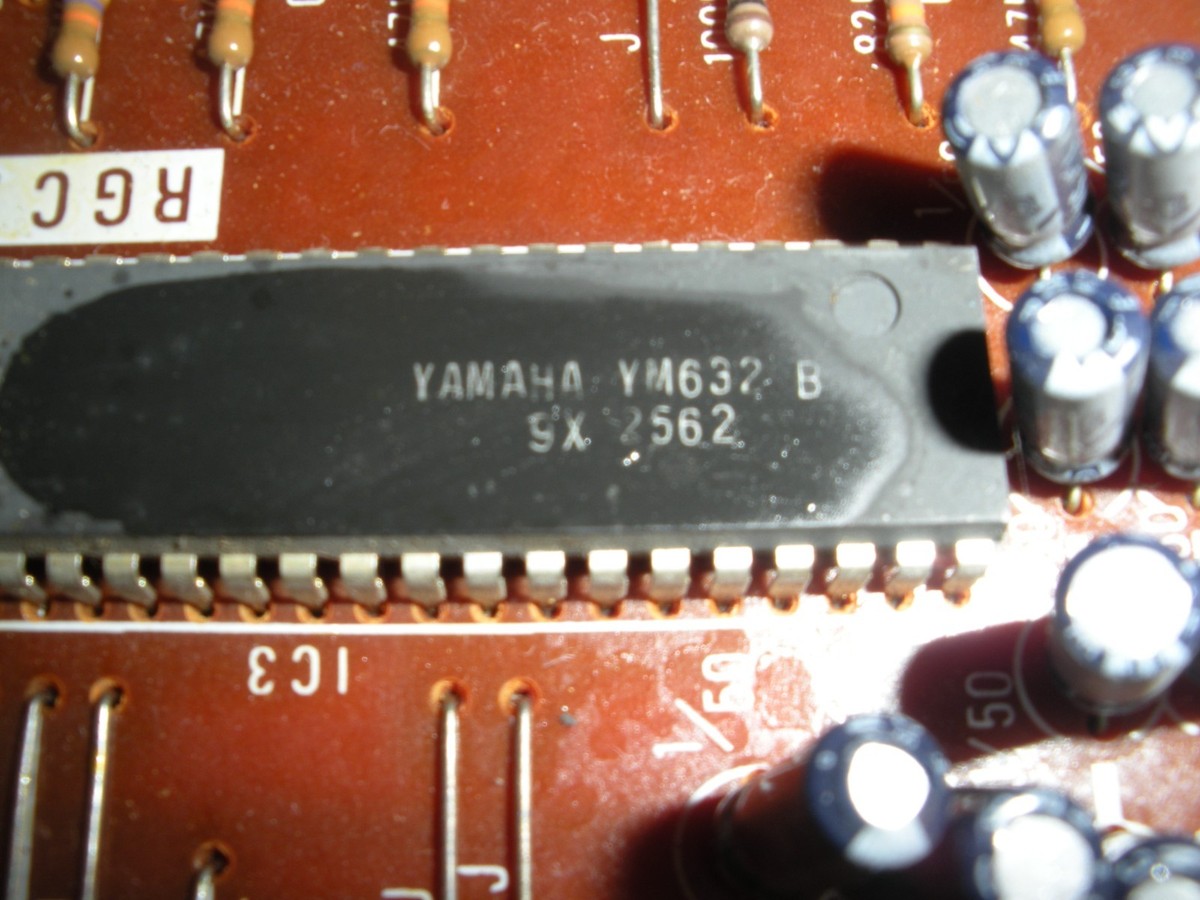YAMAHA ANALOG SYNTH PARTS: PCB/Board set includes various IC's | eBay