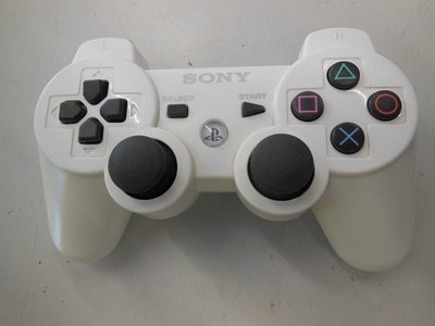 original Sony Play Station 3 Dualshock 3 Controller weiss CECHZC2U sehr gut!!