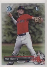 2017 Bowman Draft Chrome Refractor Cole Brannen #BDC-193 nh6