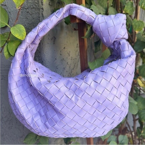Bottega Veneta Intrecciato Woven Nappa Leather Teen Jodie Hobo Shoulder Bag