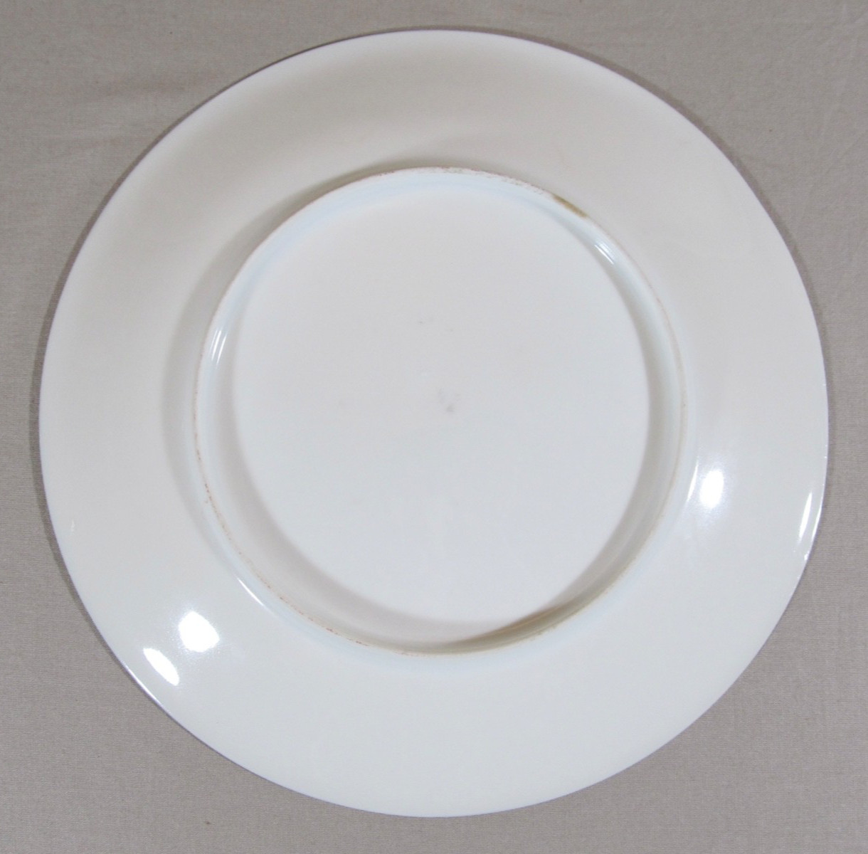 Antique Hand Painted Cobalt Blue Gold Encrusted Cabinet Plate Signed L. Saquet