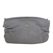 mina perhonen leather multi-pouch, gray Women USED