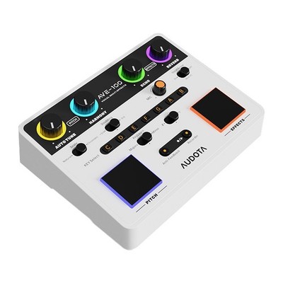 Multi-Effect Vocal Processor Intelligent Loop, OTG Audio Interface with Adapter