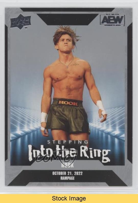 2023 AEW All Elite Wrestling Stepping Inside the Ring Silver Hook #SR-7 READ b8c