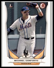 2014 Bowman Draft #DP7 Michael Conforto