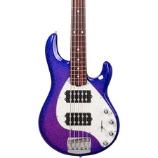 Ernie Ball Music Man StingRay Special 5 HH 5-String Bass Guitar Violet Spark Bst