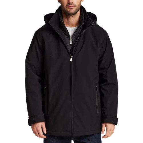 Weatherproof Men's Ultratech Jacket Windproof Water Resistant Removable Hood S-3 - product listing photo