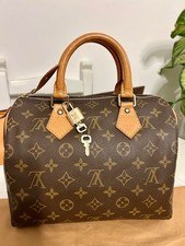 Louis Vuitton SPEEDY 25 Monogram Borsa A Mano con Tracolla Bauletto Gucci