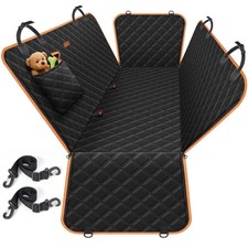 Dog Seat Cover, Upgrade Large Back Seat Pet Seat Cover Hammock for Cars, Truc...