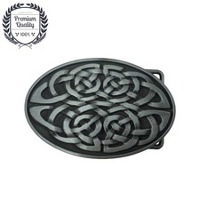 Western Cowboy Celtic Knot Metal Zinc Alloy Belt Buckle Casual Fashion