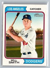 2023 Topps Heritage #267 Will Smith Base Set Dodgers  