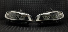 Genuine BMW X5 M X6 Headlights Front Lamps LED ADAPTIVE PAIR LCi