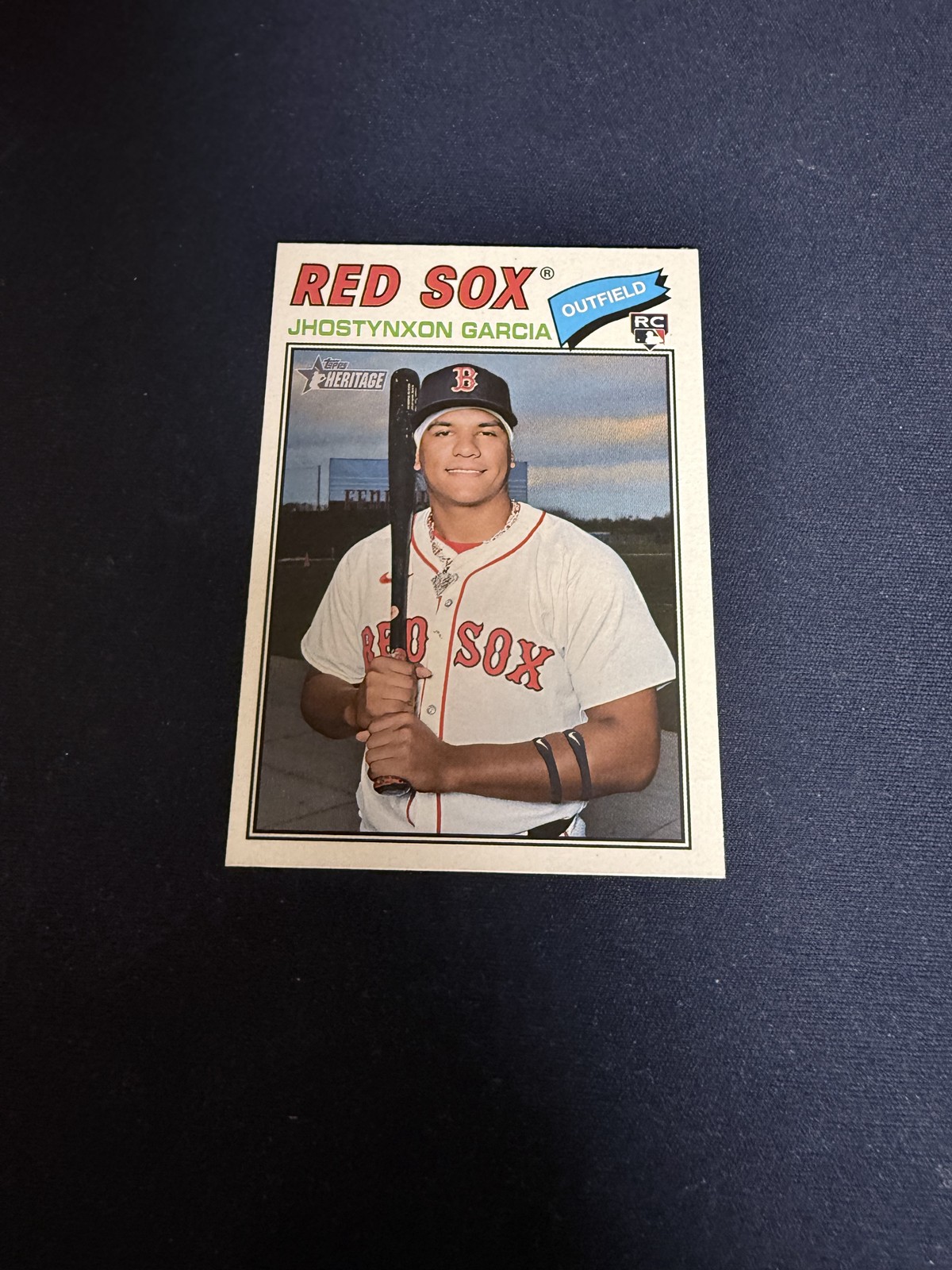 2026 Topps Heritage #112 Jhostynxon Garcia