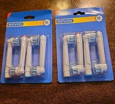 Replacement Toothbrush Heads for Oral-B, Compatible with Braun, 8 Pack