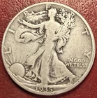 1935-D Walking Liberty Half Dollar. Free Shipping