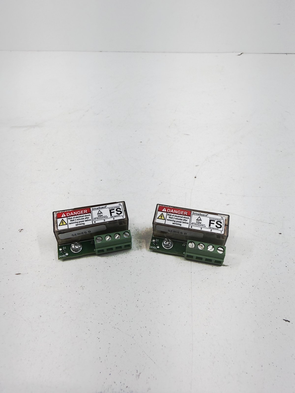 Lot of 2 Rockwell Automation 319281-B04 DriveGuard Safety Relay Board 24VDC
