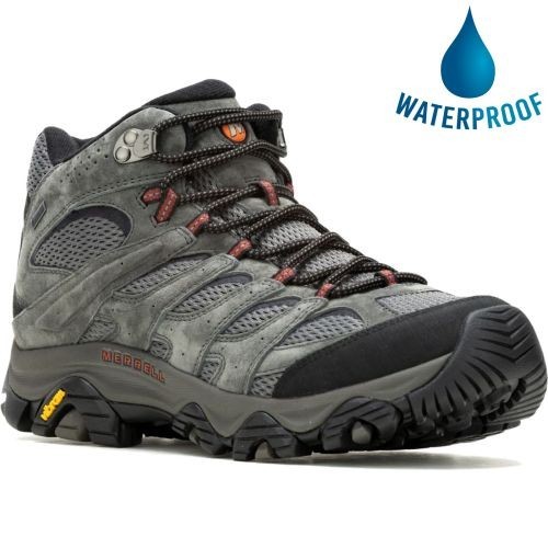 Merrell Mens Lace Up Moab 3 Mid GTX Gore Tex Waterproof  Walking Boots-UK 7-13 image 4