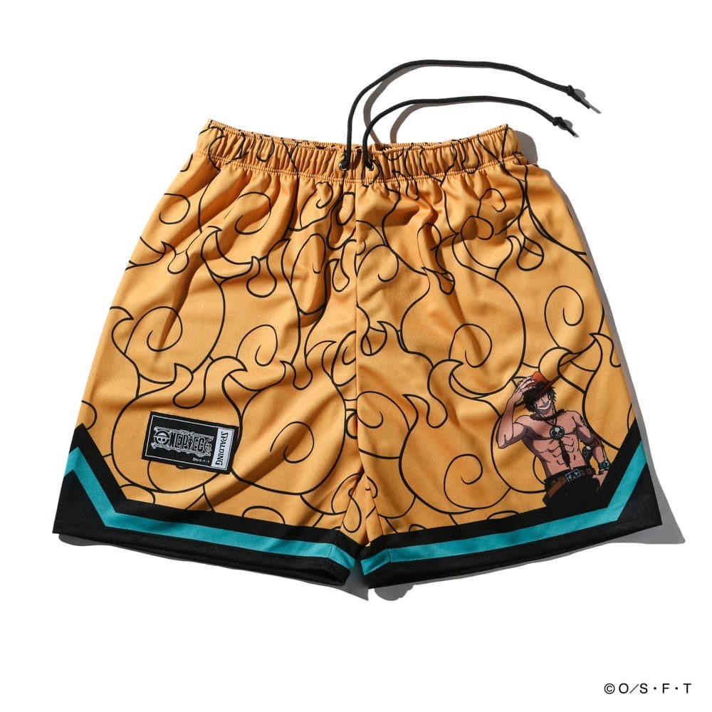 Spalding Junior Jersey Shorts ONE PIECE Flame - Flame Fruit Orange
