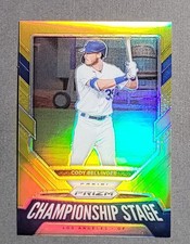 2021 Prizm Cody Bellinger Championship Stage Gold /10