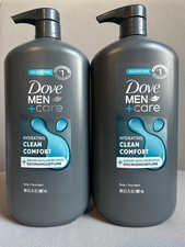 Dove Men+Care Body Wash and Face Wash Clean Comfort 30 Oz 2 Pack 1.00 per gallon