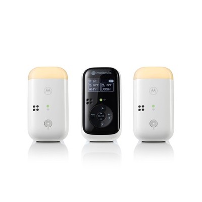 Motorola Nursery Audio Baby Monitor Dual Room HD, 1500ft Range, Nig... Fast Ship