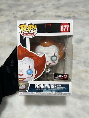 IT: Chapter Two Pennywise with Glow Bug  #877 Funko Pop Vinyl Figure