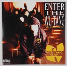 Wu-Tang Clan RZA JSA Signed Autograph Record Album Vinyl Enter The 36 Chambers
