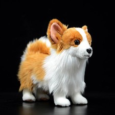 Zwergspitz Pomeranian Kuscheltier 28 cm   Rea...