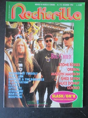 ROCKERILLA 172 1994 BIG CHIEF STONE ROSES MARILYN MANSON [G209]