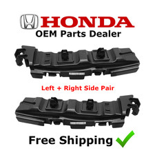 2013-2015 Honda Crosstour Front Lh Rh Pair Bumper Spacer Retainer Bracket New