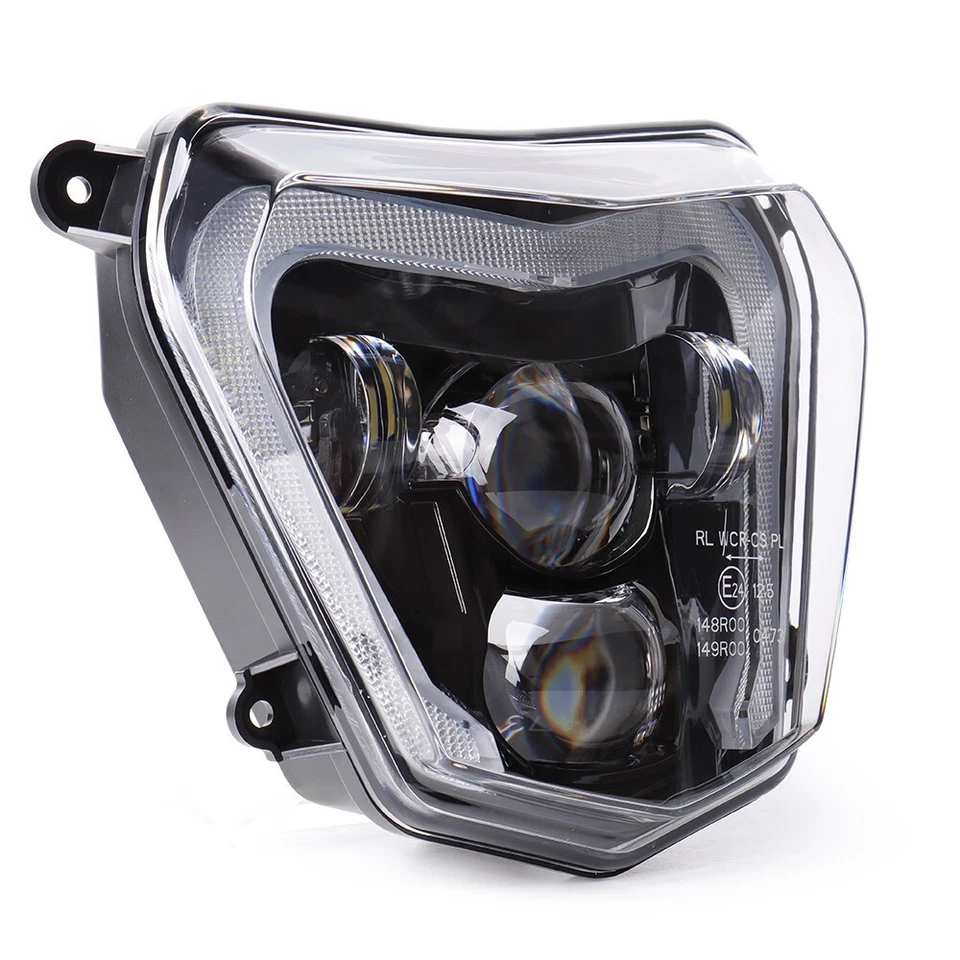 Per KTM Duke 690 2012-2019 Faro LED DRL abbagliante/anabbagliante plug and play - Immagine 3 di 4