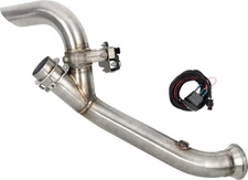 TRINITY RACING TR-4189HP Side Piece Valved Header Pipe 2024-2025 Can-Am Maverick