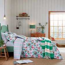Image of Joules Indienne Floral Duvet Cover Set Coloured